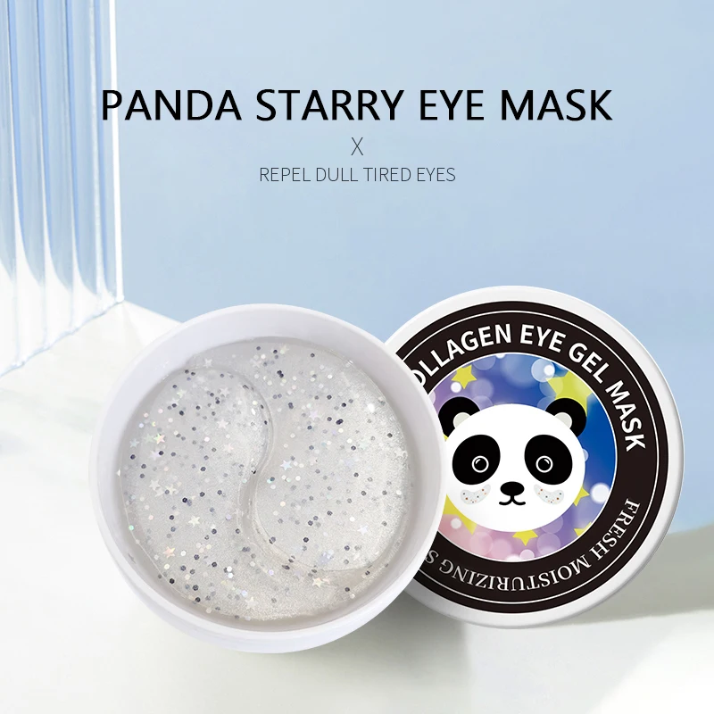 

Pink Collagen Eye Mask Fade Fine Lines Tightening Nourishizing Hyaluronic Anti Aging Beauty Skincare Eye Patches 60Pcs TSLM1