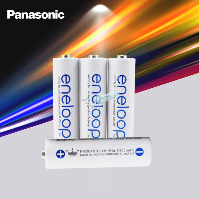 4 шт. Panasonic Eneloop Оригинальная батарея Pro 1 2 в AA 1900 мАч Ni-MH камера Фонарик Игрушка