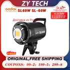 Светодиодная лампа для видеосъемки Godox SL60W SL-60W (сбалансированное дневное освещение) для фотостудии Аксессуары для Youtube Live PK Jinbei Aputure