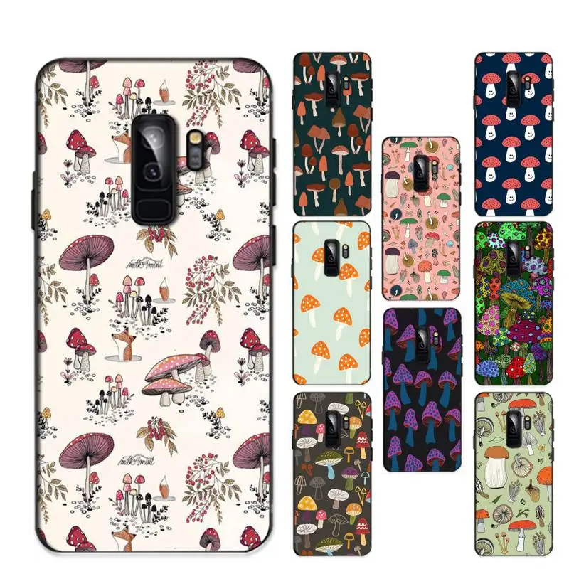 

Rainbow Mushrooms Phone Case For Samsung Galaxy S 20lite S21 S21ULTRA s20 s20plus for samsung S 21plus 20UlTRA capa