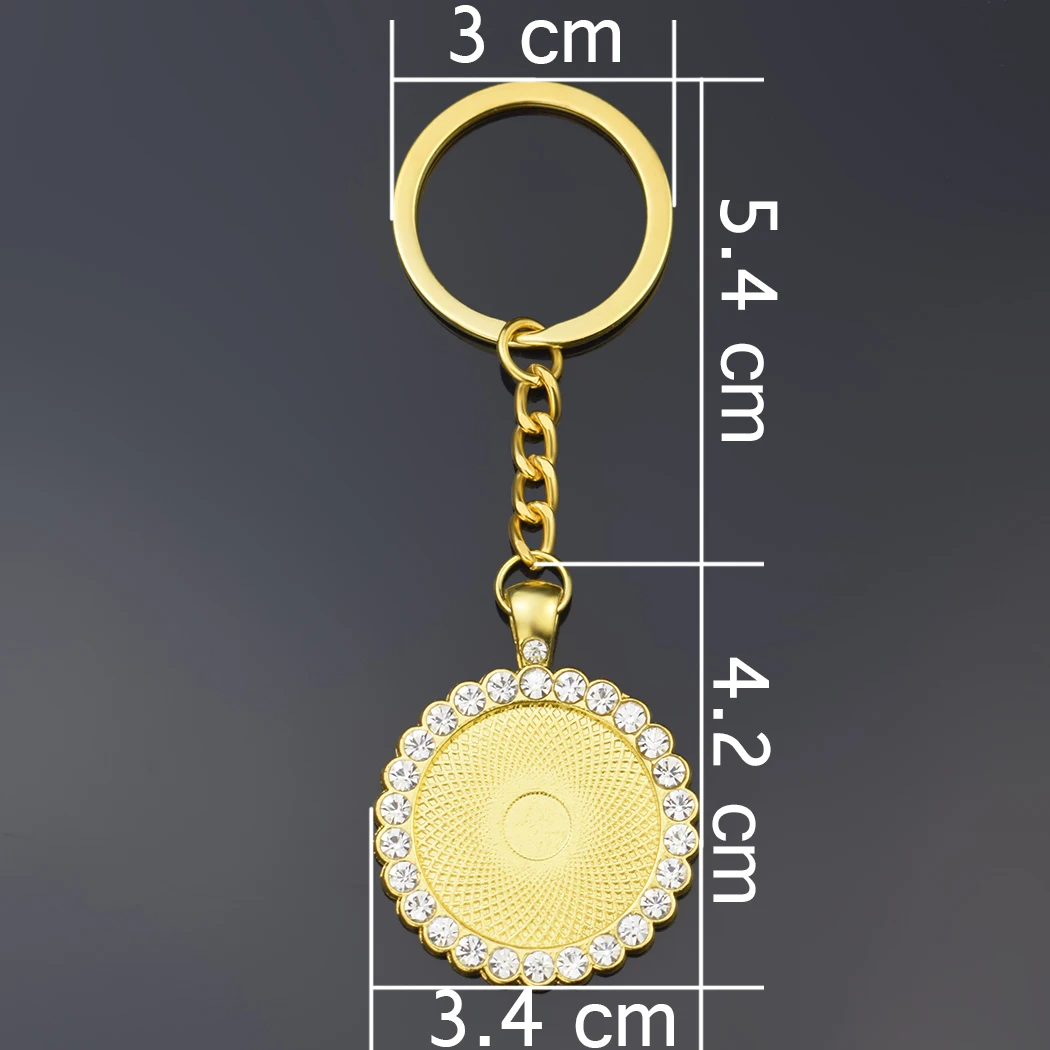 Брелок на солнечной батарее с кристаллами цепочка для ключей в виде планеты