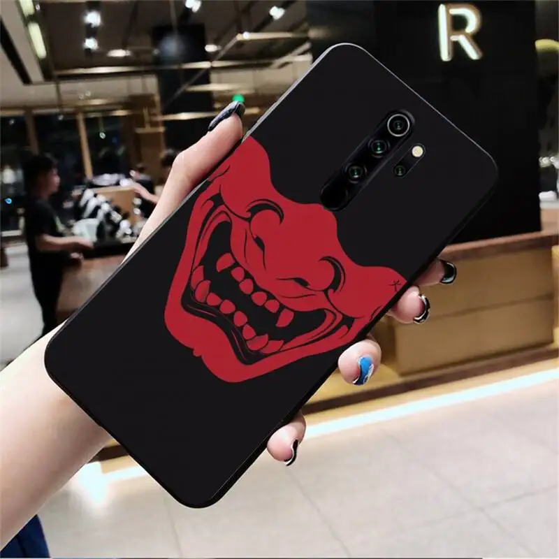 HPCHCJHM японский самурай маска чехол для телефона Redmi Note 8 8A 8T 7 6 6A 5 5A 4 4X 4A Go Pro |