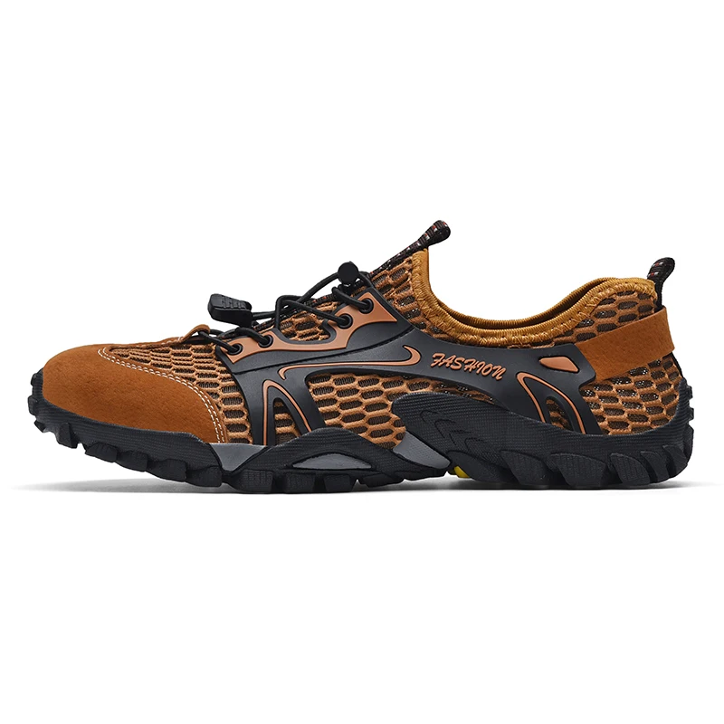 

ADD-WHTAP Hiking Sneakers Men Soft Upstream Socks Quick Dry Aqua Shoes Lightweight Non-slip Comfortable Elastic Breathable Trekk