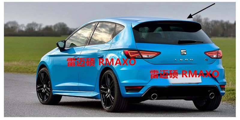Спойлер для Seat LEON 2008 2018 Автомобильный задний спойлер из ABS материала Volkswagen