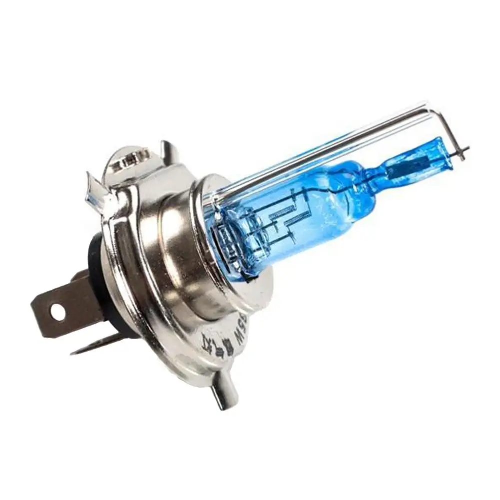 

H4 Halogen Xenon Hid Headlight Headlamp 3 Contactors Super White Bulbs 35W Halogen Car Head Light