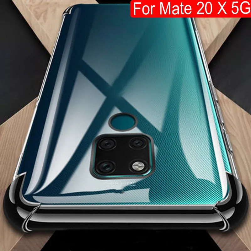 

Чехол для Huawei Mate 20 X, задняя крышка из ТПУ для Huawei Mate 20 X