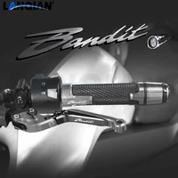 motorcycle brake clutch levers handlebar hand grips ends for suzuki gsf 1200 bandit 96 00 gsf 600 s bandit 95 04 gsf250 bandit