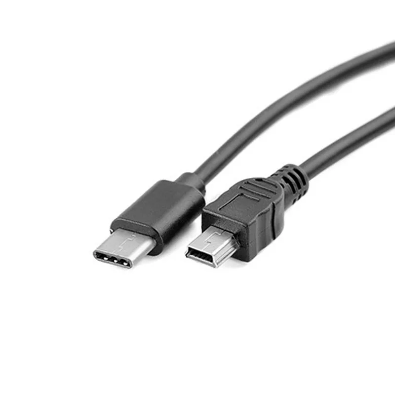 1 шт. USB Type c к Mini кабель C папа B Мужской адаптер конвертер свинцовый для передачи