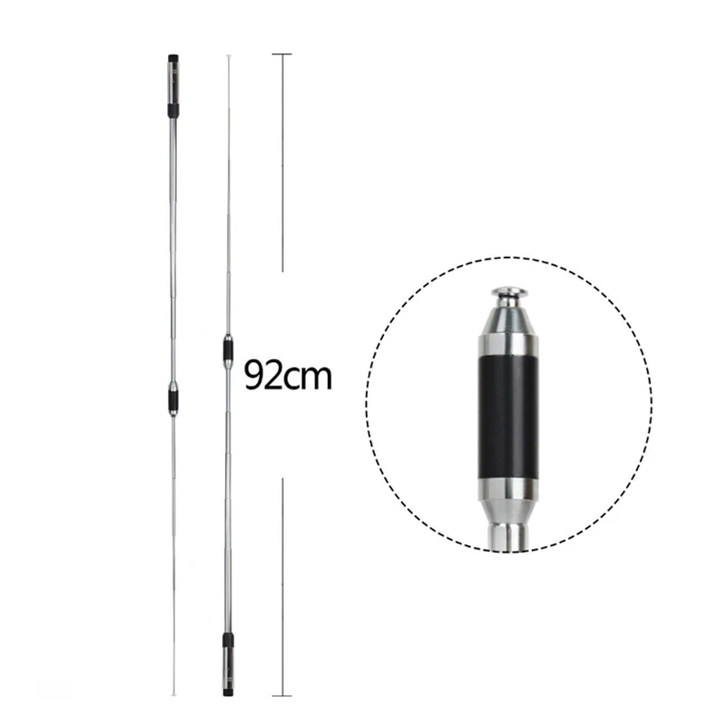 RH-770 Dual Band 144/430MHz High Gain SMA-Female Telescopic Antenna For BAOFENG UV-5R UV-82 BF-888S WALKIE TALKIE RH770