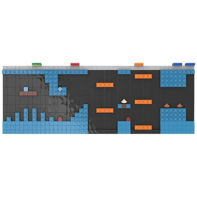 Конструктор игровой NES игровая панель управления красным фортом для