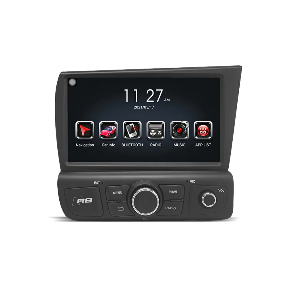 $999.00 Car radio Android 9 For Audi R8 V10 2007-2015 Car Radio Bluetooth With Screen Player GPS Navi Stereo Head Unit IPS Screen Caplay