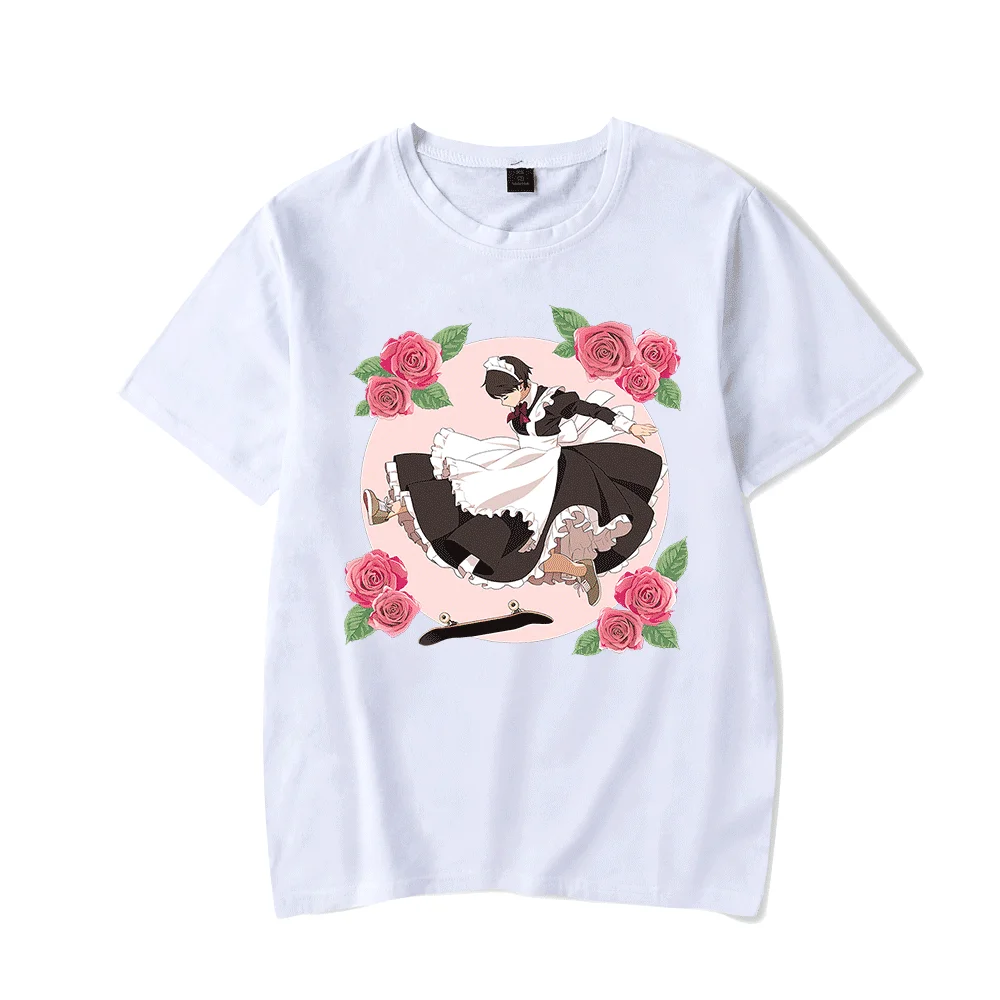 

Back Print Tre Flip T-shirt Japan Anime Armed Girl's Machiavellism 2D Print Women/Men Clothes Hot Sale Tops Short Sleeve