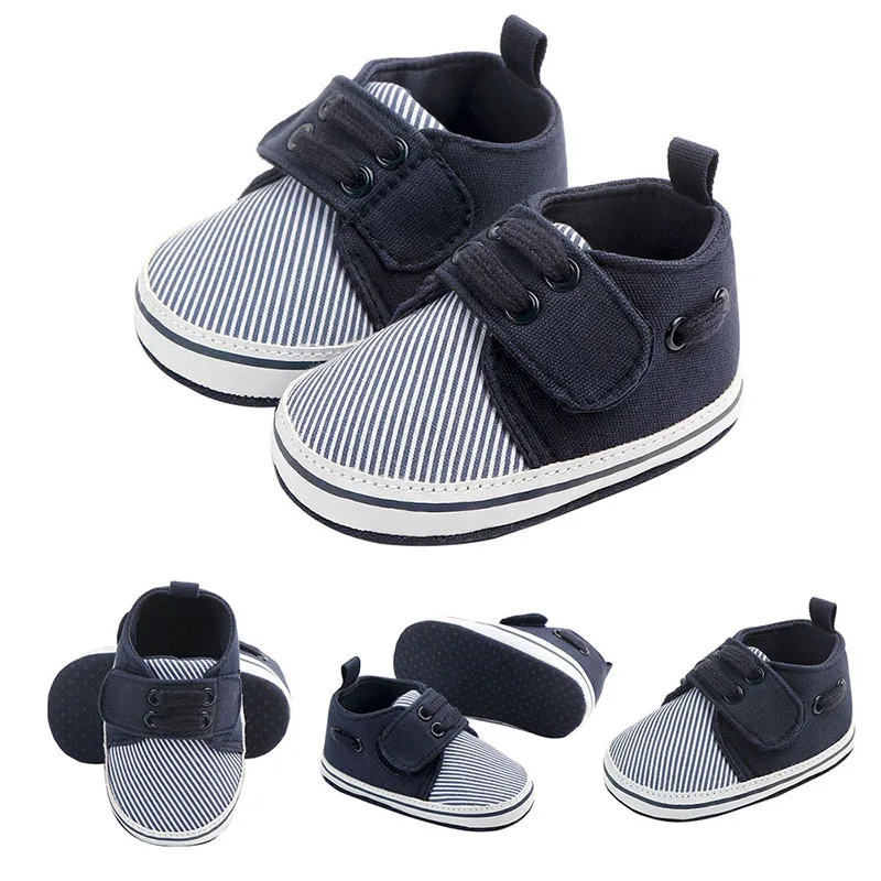 

baby Walkers First shoes Newborn Soft Striped Fashion Boy Shoes First Walkers Cotton Prewalker Newborn Baby Shoes Hot
