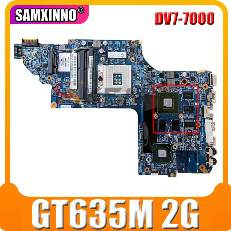 

Материнская плата AKemy для ноутбука HP ENVY DV7-7000 GT635M 2GMainboard 711509-001 711509-501 48.4ST10.031 SLJ8C N13P-GLR-A1