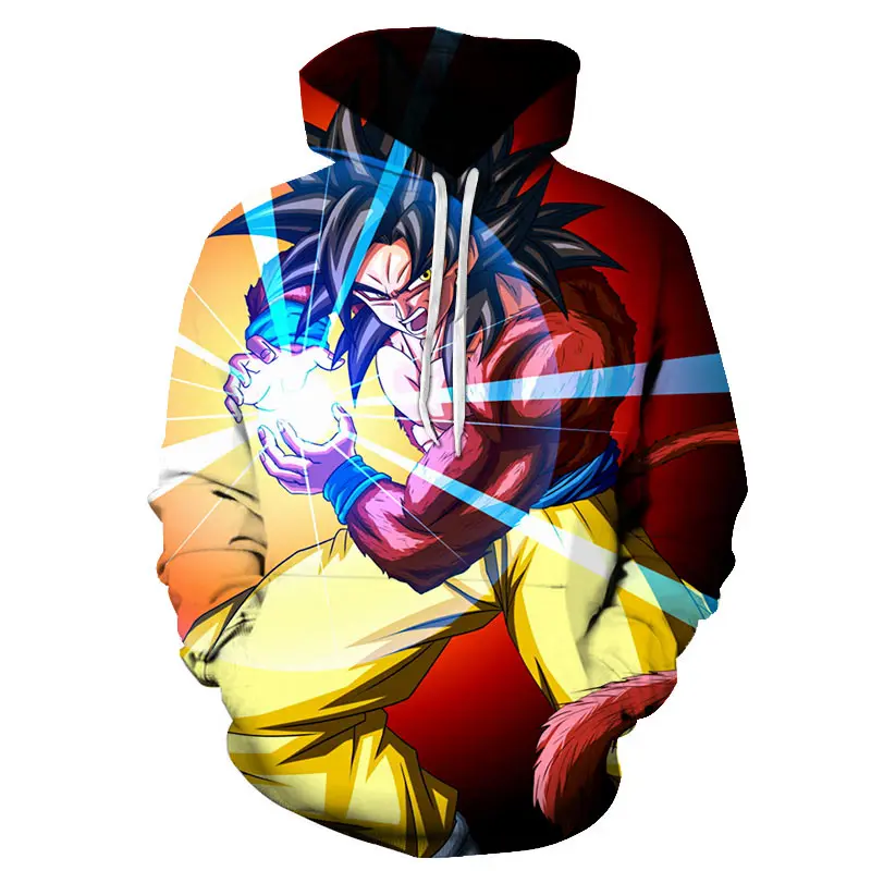 

2020 New Fashion 3D Printing Sports Hoodie Men's Casual Top Streetwear S-4XL