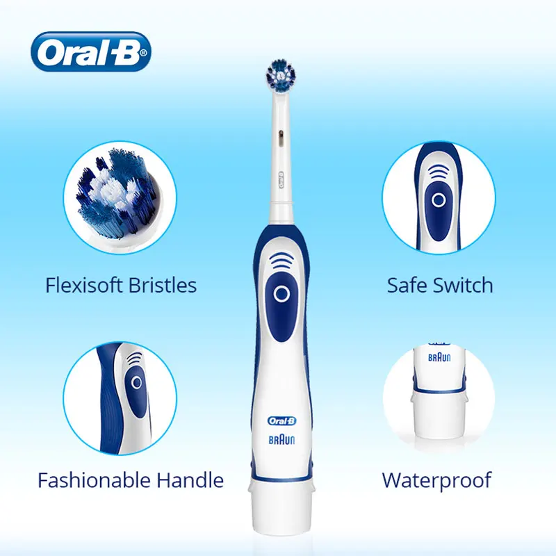 Oral B Ультразвуковая электрическая зубная щетка для Зубная щётка 2D вращающийся