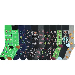 Красочный стиль, большой размер, динозавр, Русалка, пиво, дизайнерские женские носки, скейтборд, хип-хоп, Веселые носки