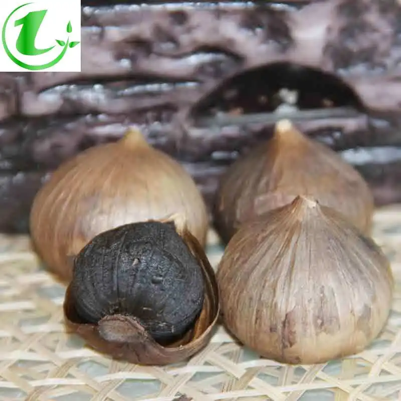 Черный чеснок ферментированный черный с одной головкой мгновенная Первичная