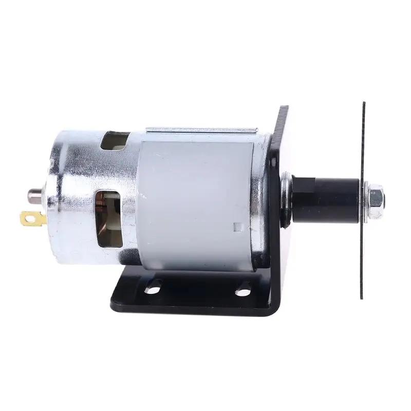 

775 Motor Table Saw Kit DC 12V Motor with Mounting Bracket Saw Blade Woodworking