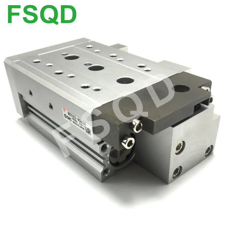MXS25-10A 20A 30A 40A 50A MXS25-10AS 20AS 30AS 40AS 50AS/10AT 20AT 30AT 40AT 50AT MXS25-50ASR FSQD SMC скользящий цилиндр MXS |