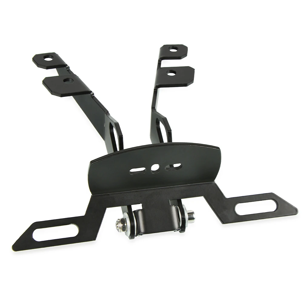 For Yamaha Tmax 530 TMAX530 T-MAX530 2017 2018 Aluminum Motorcycle License Number Plate Frame Led Indicator Light Holder Bracket |