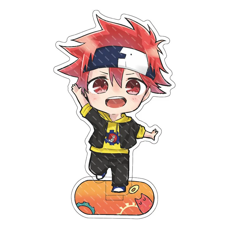 

Lovely Japanese Anime Cartoon Two Yuan Animation SKâˆž infinite Skateboard Hi Wu li Chihe Langa Acrylic Standing Rocking Furniture