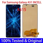 100% Оригинальный Super AMOLED дисплей A51 для Samsung A51 A515 A515F, полный ЖК-дисплей, сенсорный экран, дигитайзер, запасные части с рамкой