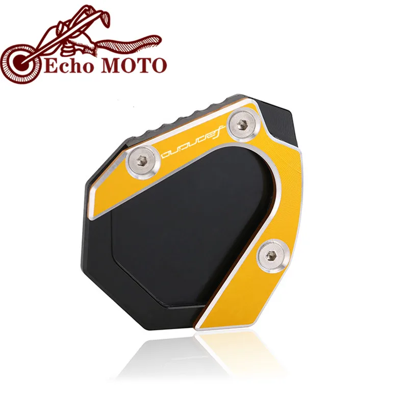 

For Benelli Leoncino 500 Leoncino500 BJ500 BJ 500 Motorcycle CNC Aluminum Kickstand Foot Side Stand Extension Support Plate Pad
