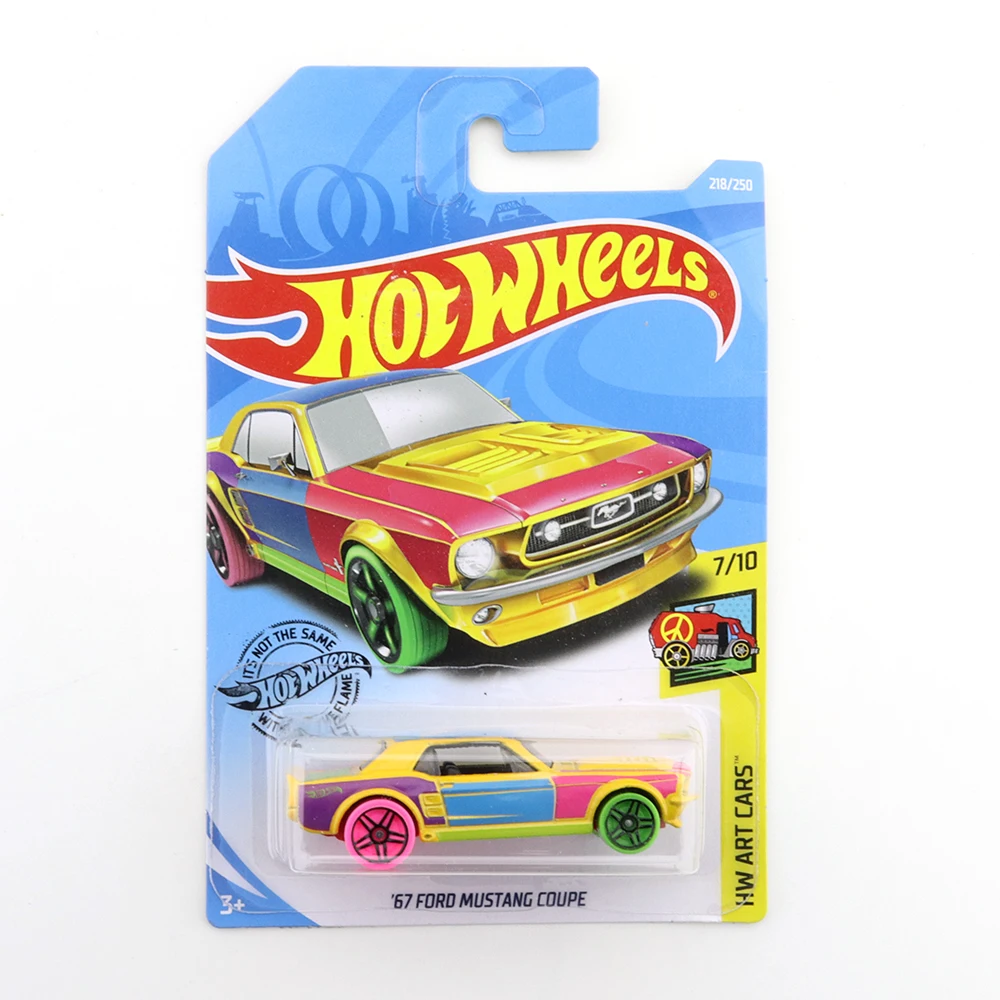 2021-192 оригинальные горячие колеса Мини Сплав купе 67 FORD MUSTANG Coupe 1/64 металлическая