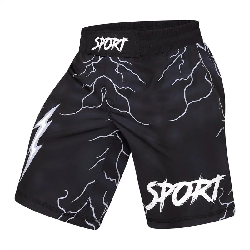 Новинка UFC BJJ MMA Fit Мужские шорты с принтом MMA 3D Fight Grappling Короткие полиэстер Kick гель Муай Тай шорты codylundin - Цвет: 20