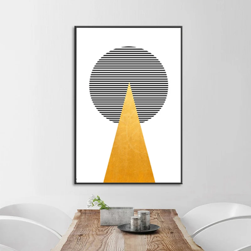 Скандинавские абстрактные геометрические картины на холсте скандинавские