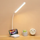 Новый сенсорный светодиодный светильник Настольная лампа для чтения для студентов USB Перезаряжаемый теплый светильник защита глаз обучающая лампа светильник s для спальни