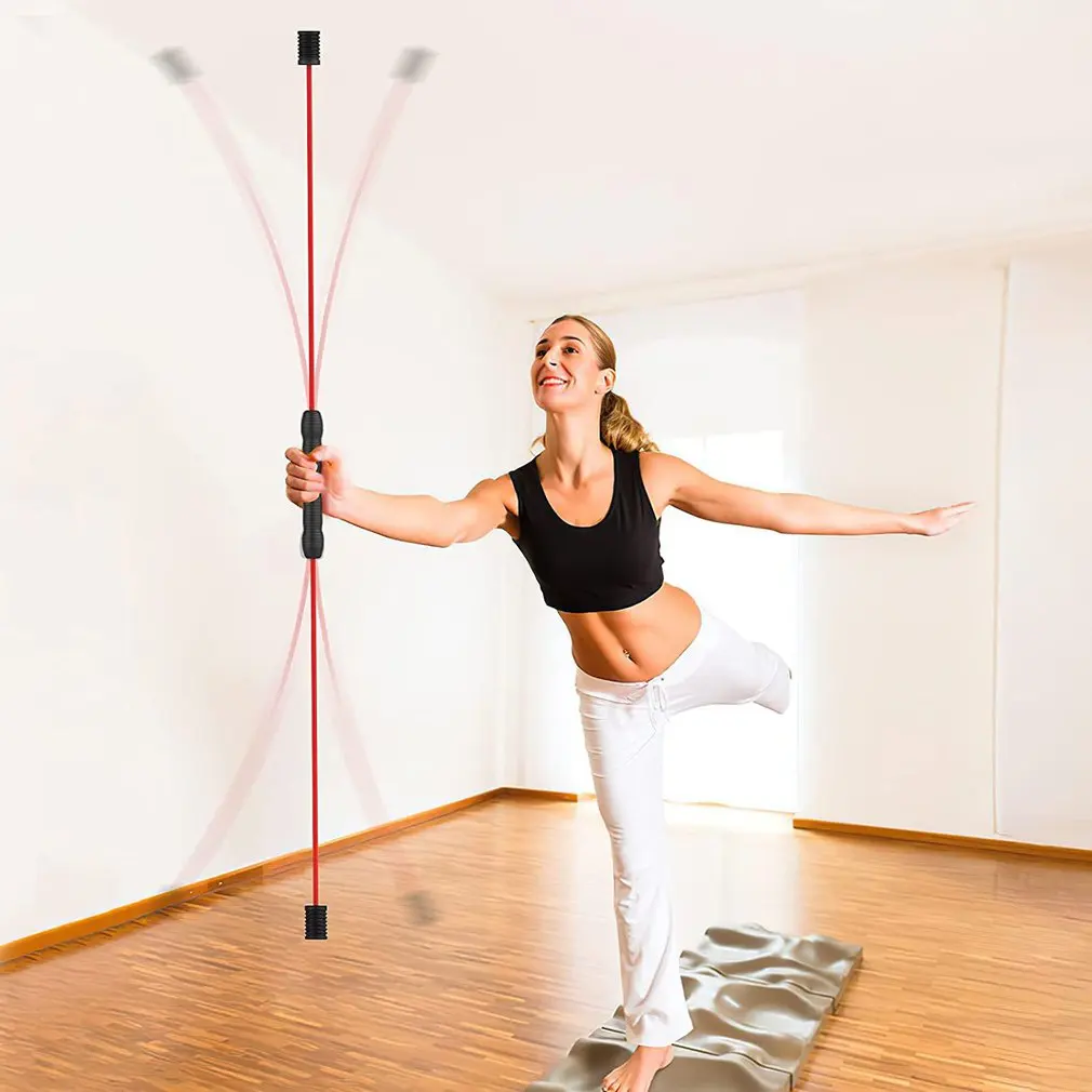 

Removable Fitness Exercise Bar Workout Equipments Training Rod High-frequency Vibration Training Bar Lose Weight Multifunction