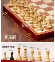 large chess staunton chess high grade solid wood folding board acrylic aggravating game chess ornament decorative window table