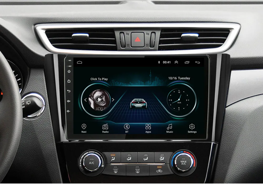 4G LTE Android 8,1 для NISSAN Qashqai X-TRAIL-Мультимедиа стерео автомобильный dvd-плеер навигация gps радио