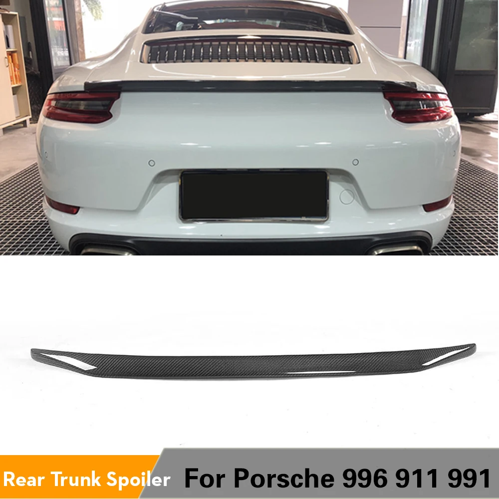 Спойлер для багажника автомобиля из углеродного волокна Porsche 991 2012 2015