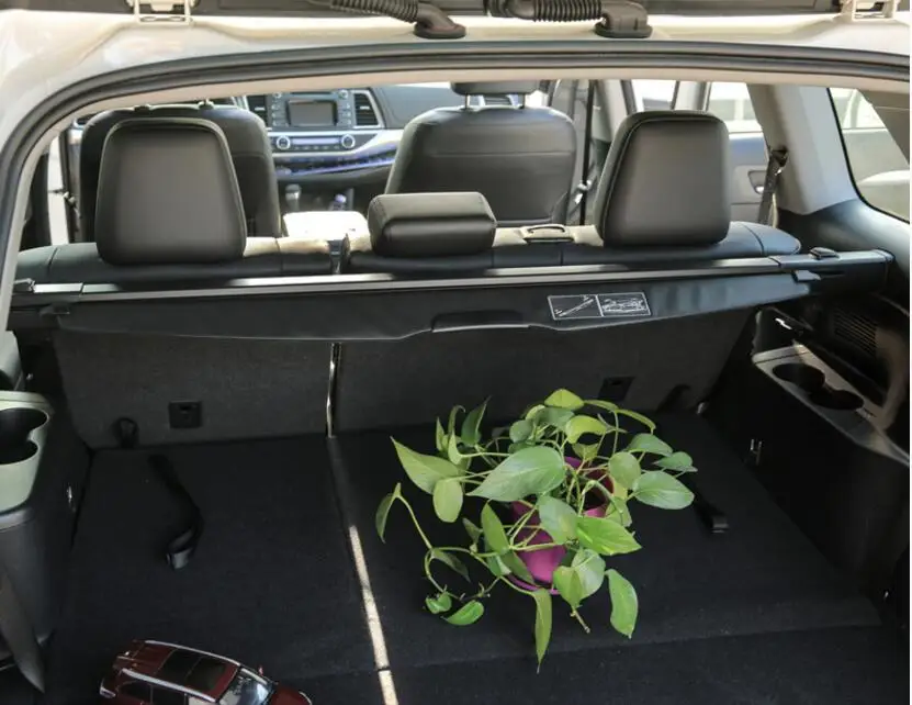 Защитный щит для багажника автомобиля чехол груза подходит Toyota Highlander 2015 2016 2017 2018