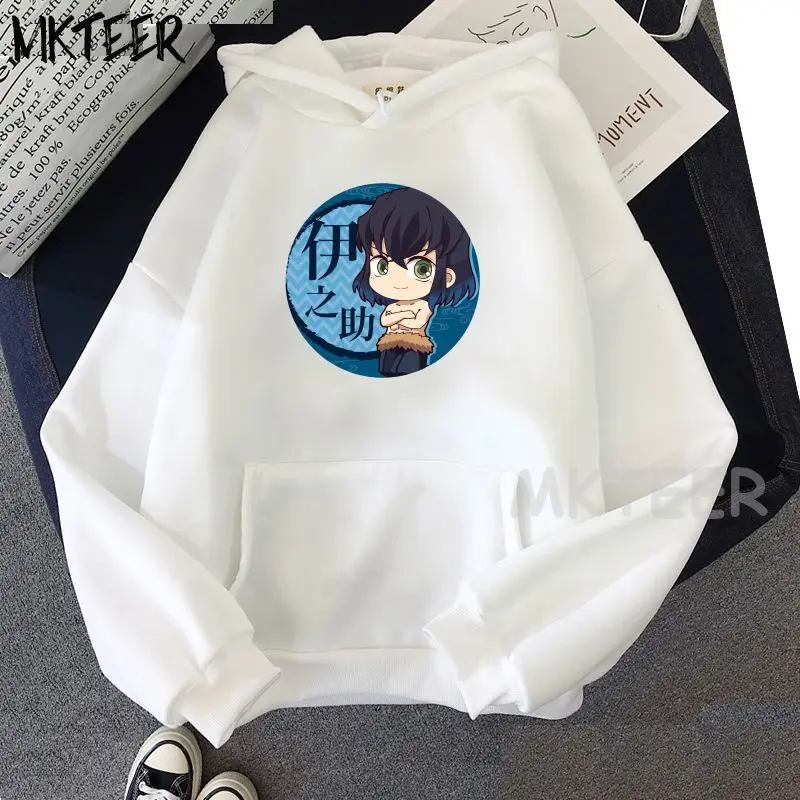 

Модный пуловер Kimetsu No Yaiba с капюшоном с изображением рассекающего демонов модная популярная Аниме Толстовка С Карманами Мужская и женская Э...