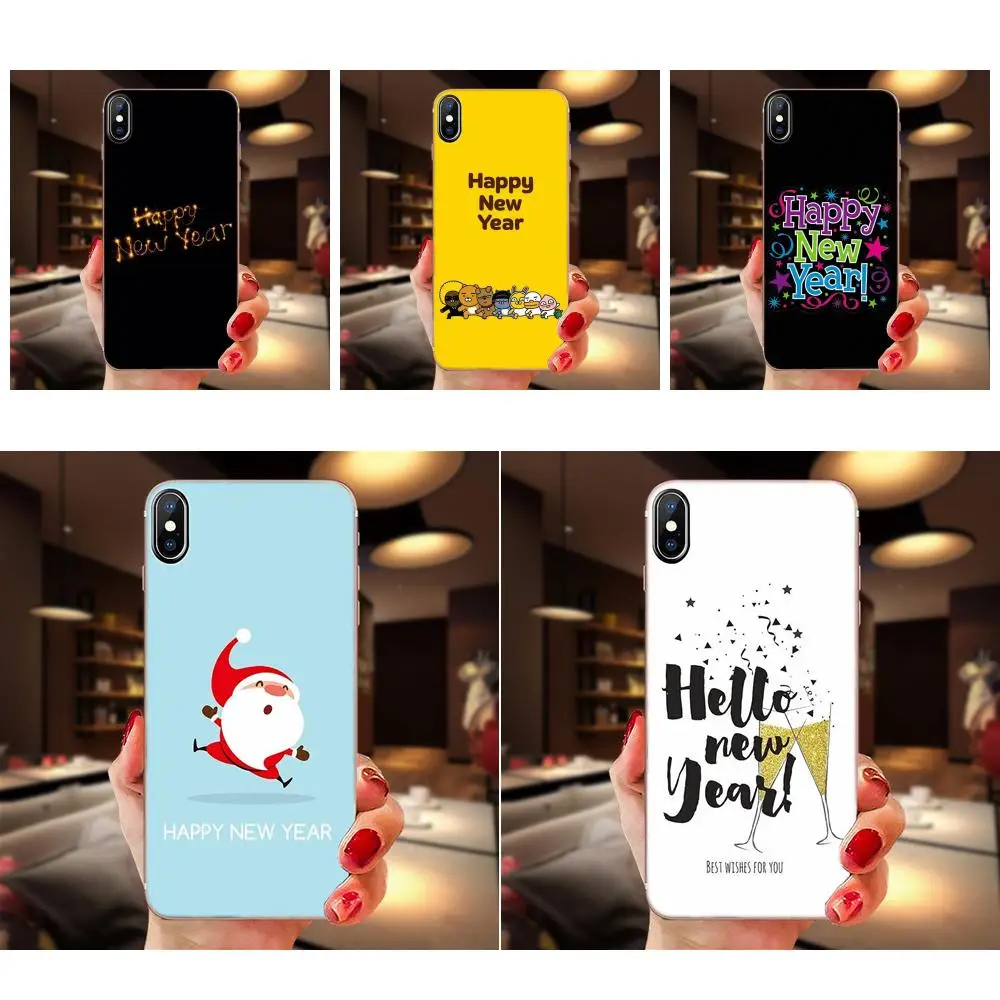 С новогодними подарками из ТПУ для Apple iPhone 11 Pro X XS Max XR 4 4S 5 5C 5S SE 6 6S 7 8 Plus | Мобильные