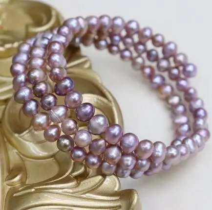 

6-7mm fashion Natural freshwater pearl Bracelet Jewelry