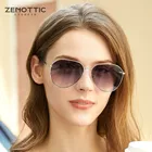 Солнцезащитные очки-авиаторы ZENOTTIC, поляризационные, антибликовые, градиентные, UV400