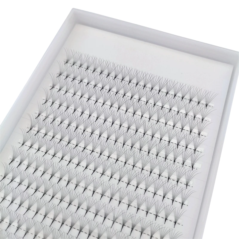 5 лотков 240 вентиляторов/лоток для ресниц с острым основанием 6D 7D 8D ресницы