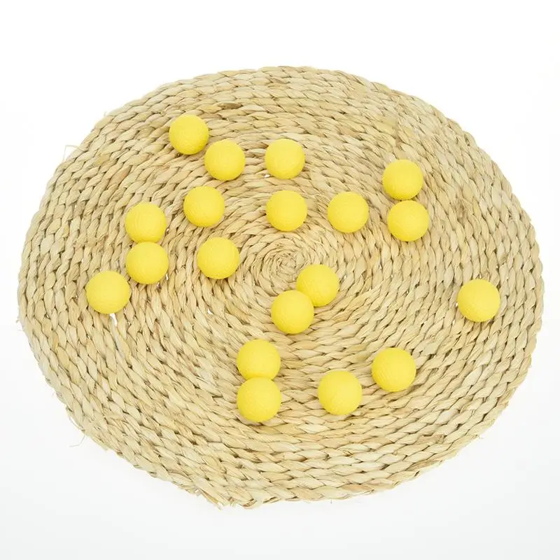 1 х Мягкий эластичный шар около 2,3 см стреляющая пуля Универсальный EVA круглая Принадлежности для охоты с мягкой подошвой и помпонами Пейнтб...