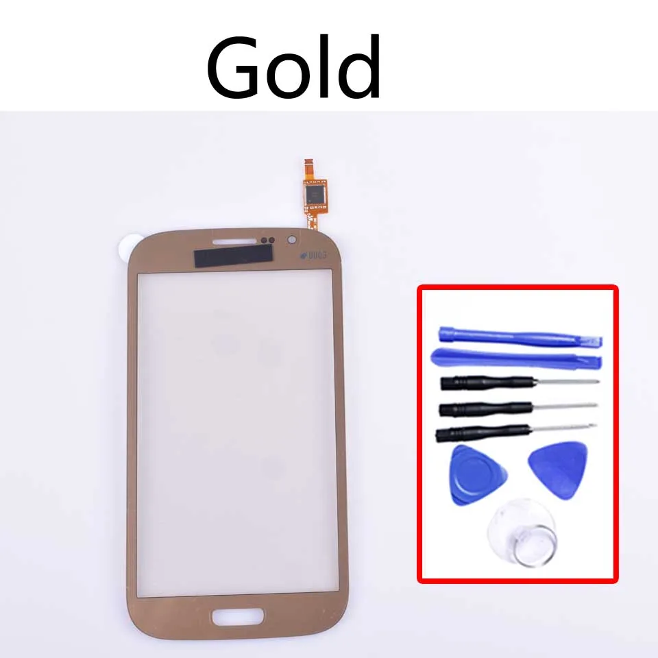 Gold-With tool 5," для samsung Galaxy Grand GT i9082 i9080 Neo i9060 i9062 Plus i9060i сенсорная панель сенсорного экрана сенсорный экран дигитайзера - Цвет: Gold-With tool