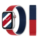 Ремешок нейлоновый для Apple Watch Band 44 мм 40 мм iWatch 42 мм 38 мм, спортивный браслет для смарт-часов Apple Watch 3 4 5 SE 6