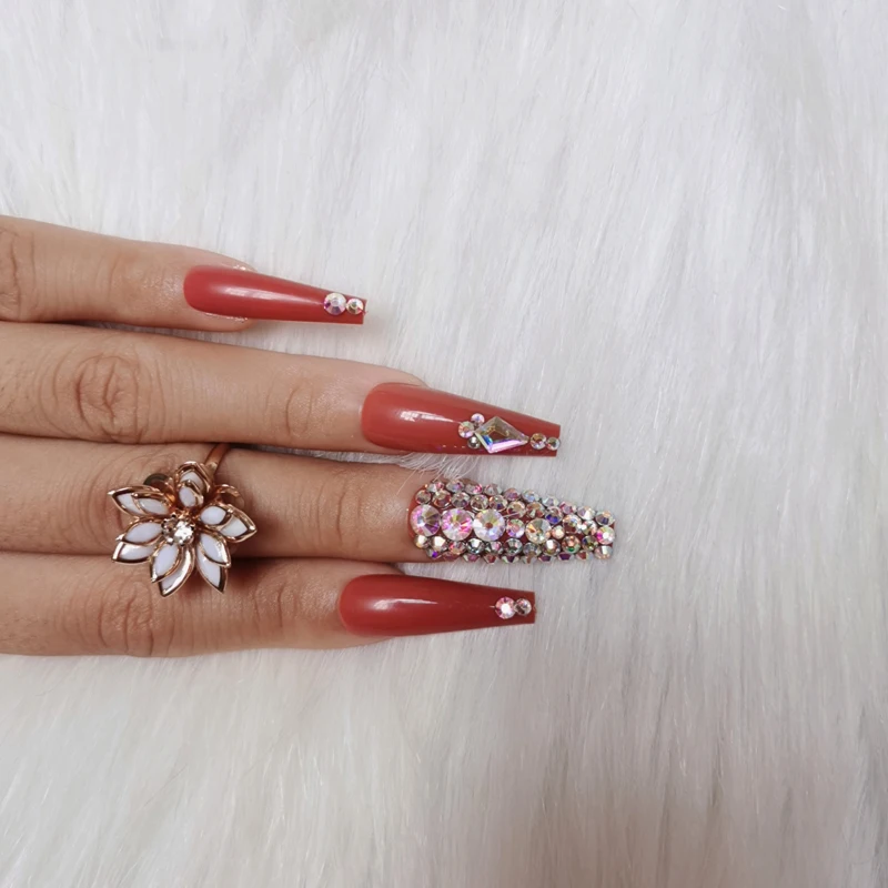 24 шт. новейший дизайн Роскошные ювелирные изделия балетный гроб искусственные