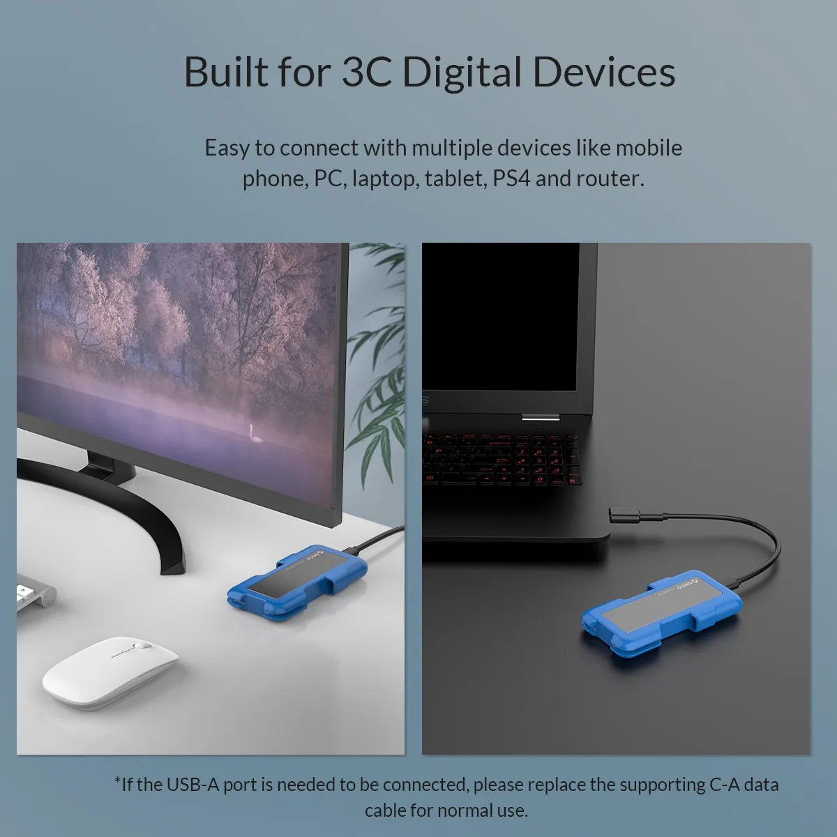 ORICO внешний SSD M.2 NVME NGFF SSD 1 ТБ SSD 128 ГБ 256 ГБ 512 Гб жесткий диск Портативный SSD твердотельный накопитель с type C USB 3,1