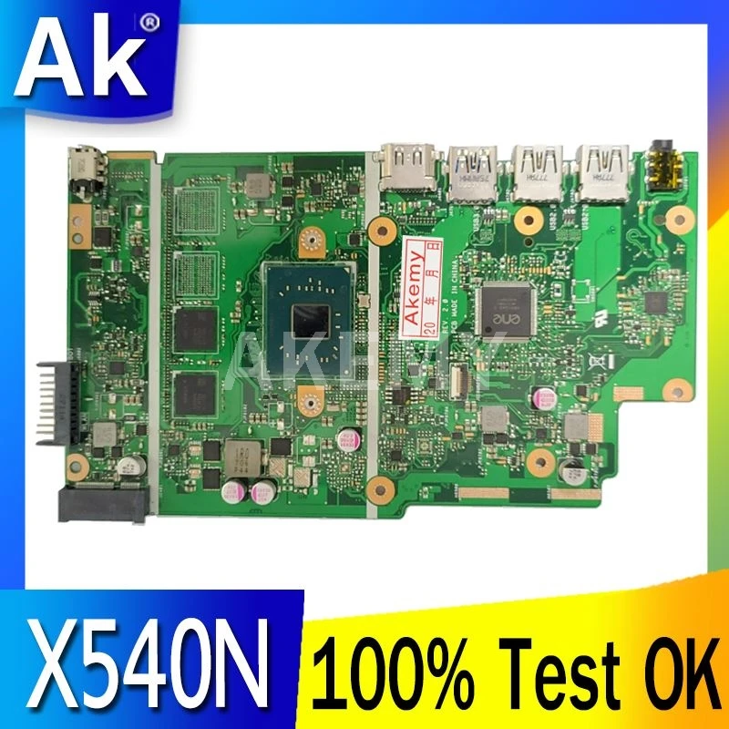 

Материнская плата AKEMY для ASUS X540N, материнская плата R540N X540NA D540NA, протестированная Материнская плата ноутбука