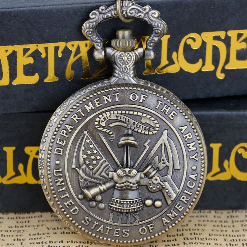 Кварцевые карманные часы в стиле «антикварные», Отделение Управления армии США