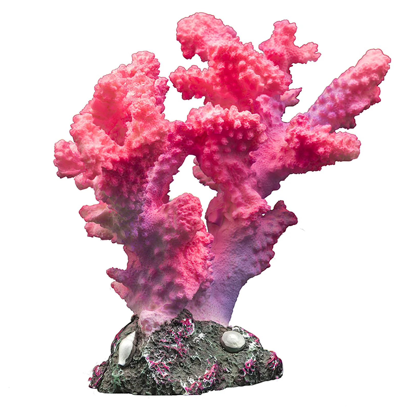 Fish Tank Decoration Coral Ornaments Lazy Landscaping Package Rockery Escape Resin Water Grass CarpShelter | Дом и сад